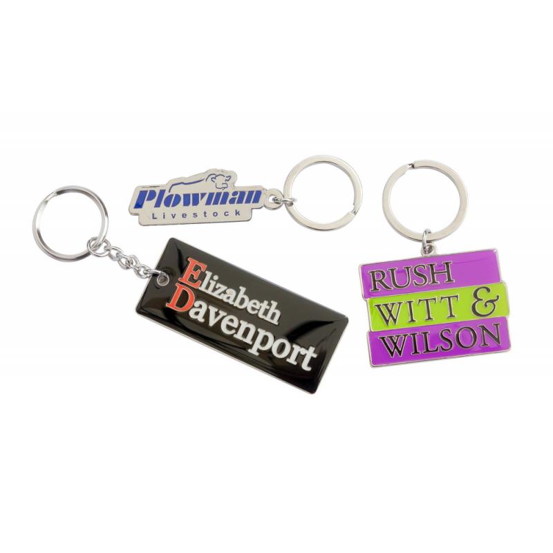 Image of Soft Enamel Metal Keyring